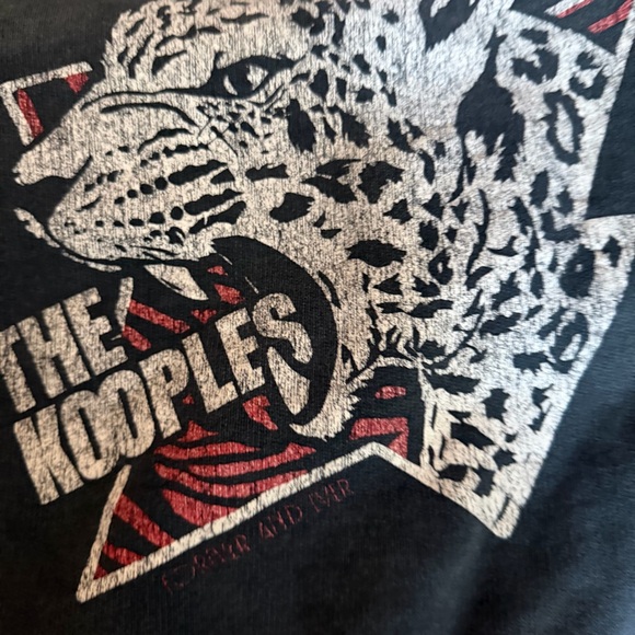 The Kooples Leopard Graphic Crewneck, Made in Portugal (Size 1, fits S/M) - Picture 4 of 11